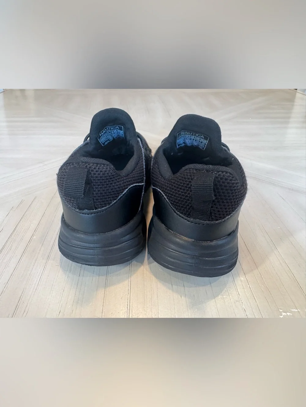 Nautica Meridian 2-Y Kids’ Sneakers – Black – Size 1Y